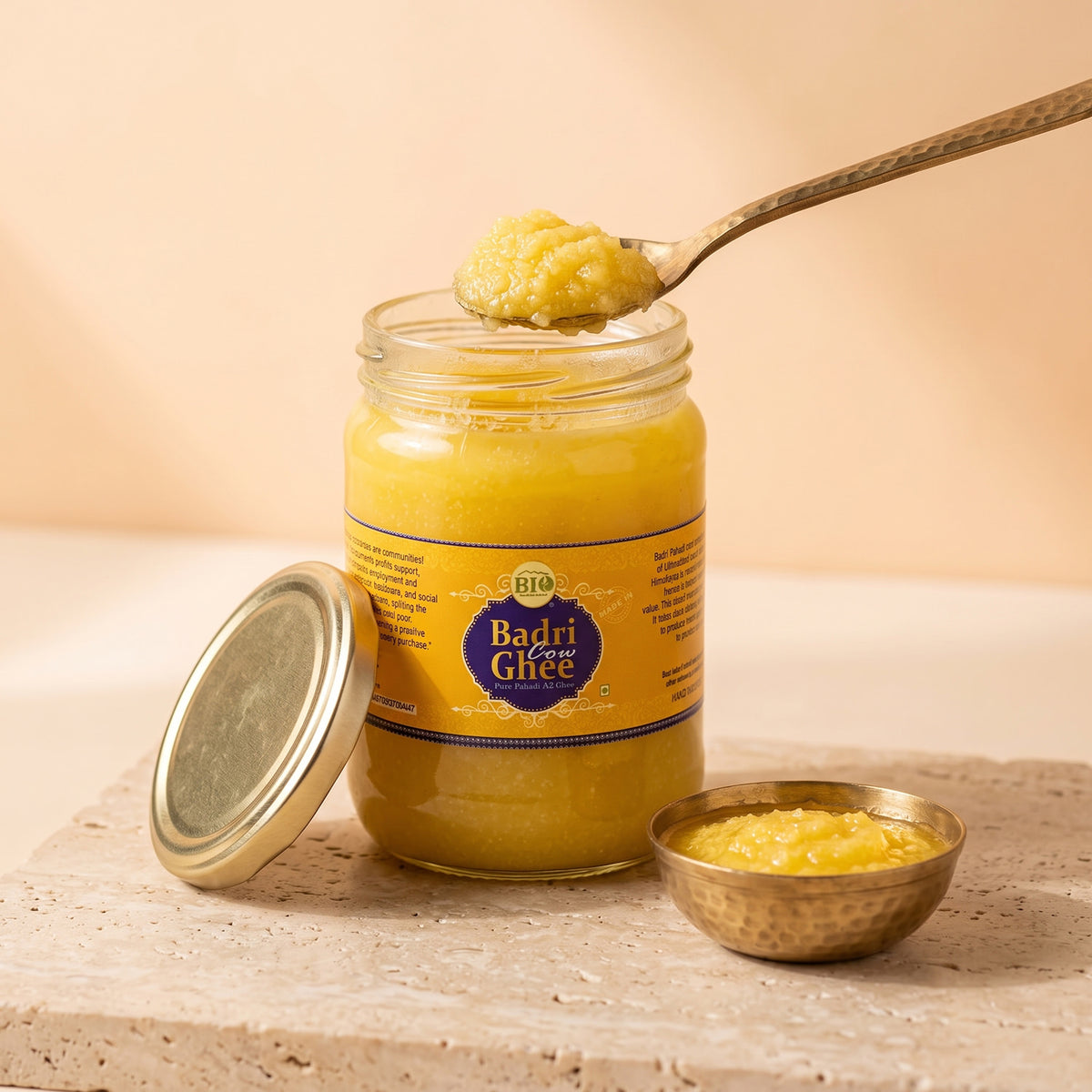 Himalayan Badri Cow A2 Ghee | Bilona processed Ghee | Pahadi Ghee | Traditional- Medicinal Ghee | 500ml