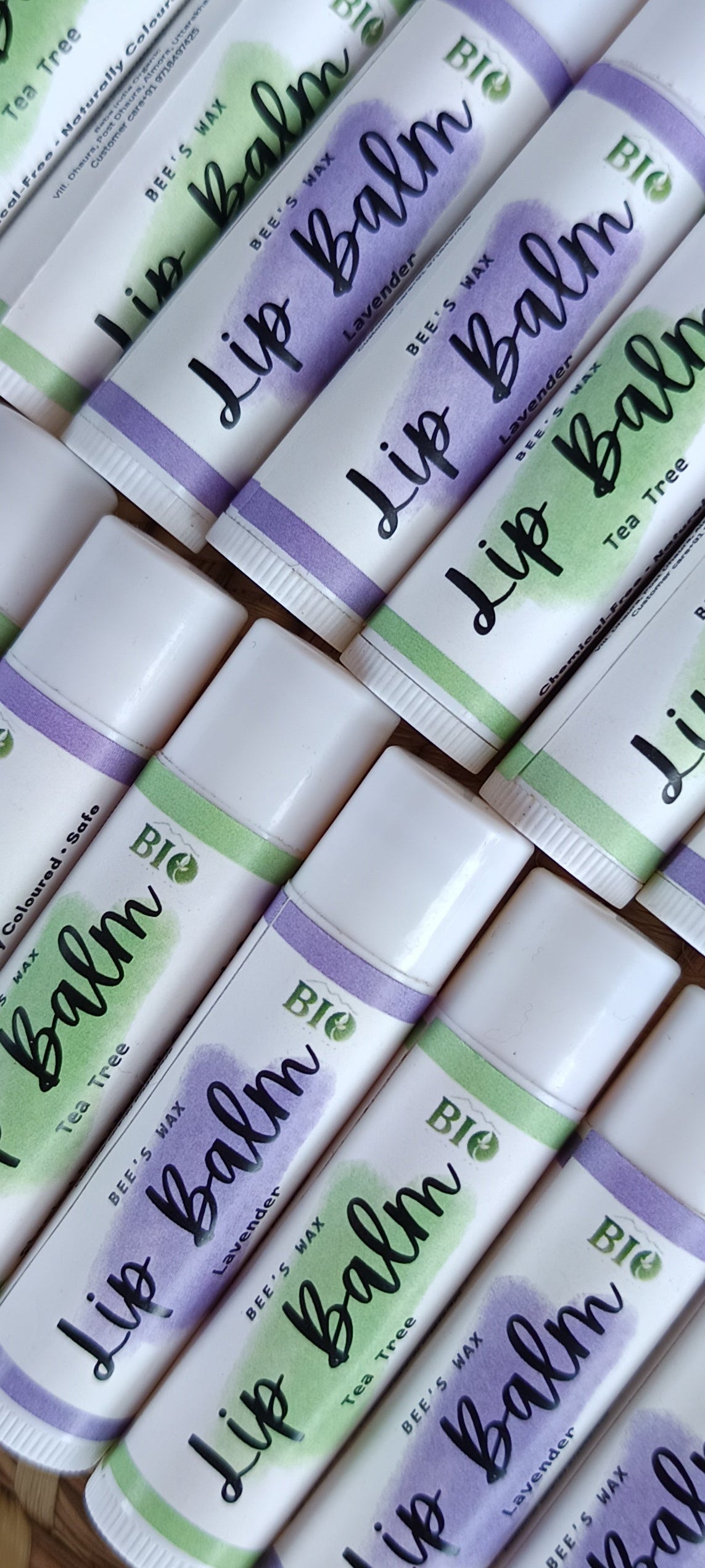 Bee's Wax Natural Lip Balm Stick | Lavender