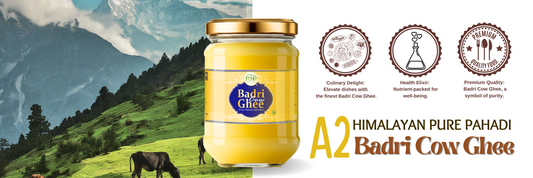 "The Process Behind Our Badri Cow Ghee: A Unique Taste of Uttarakhand"