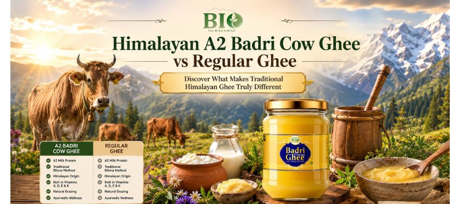 Himalayan A2 Badri Cow Ghee vs Regular Ghee: What Makes It Different?