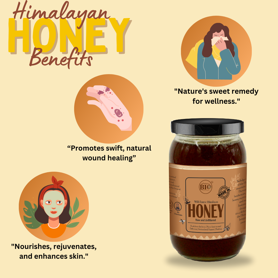 Himalayan Wild Forest Honey (500gm)