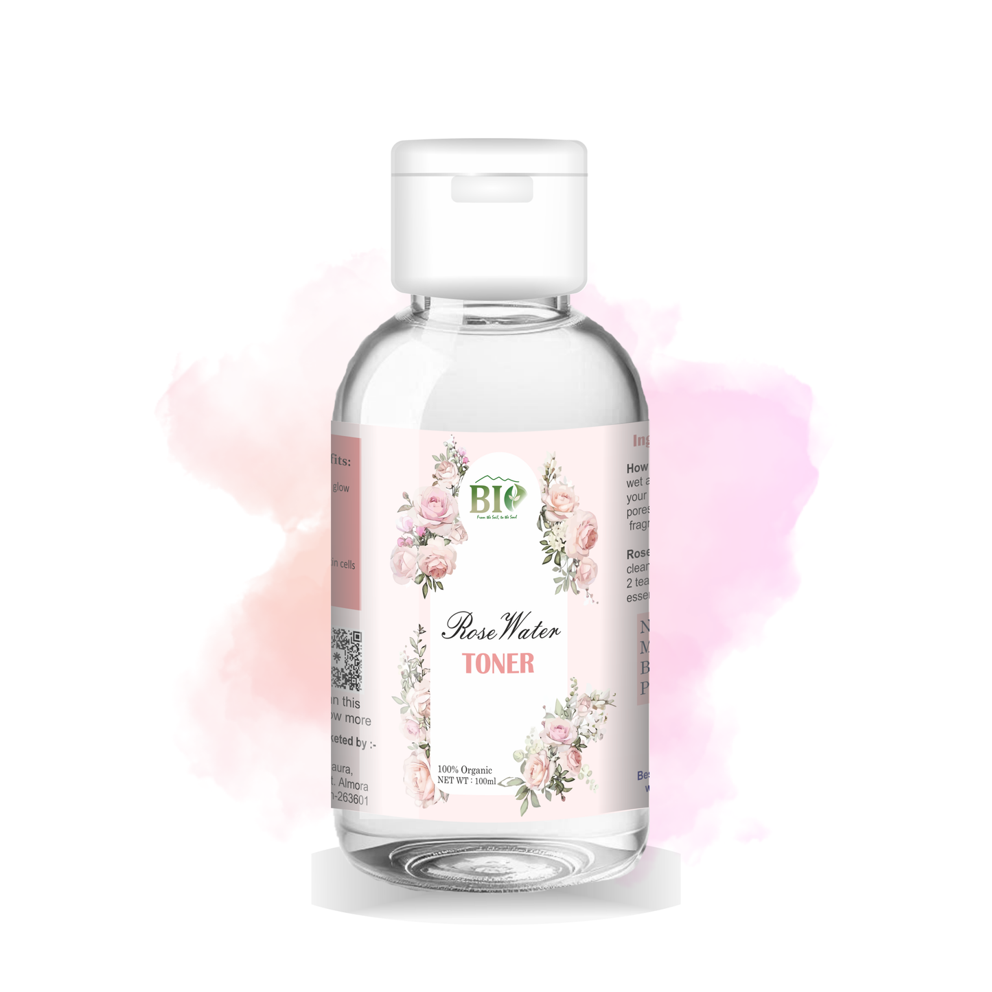 Natural Damask Rose Water 100ml