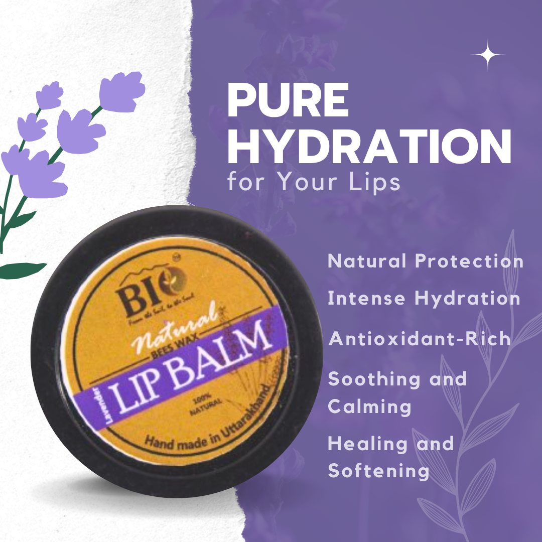 Natural Lip Balm | Nourishing Lavender