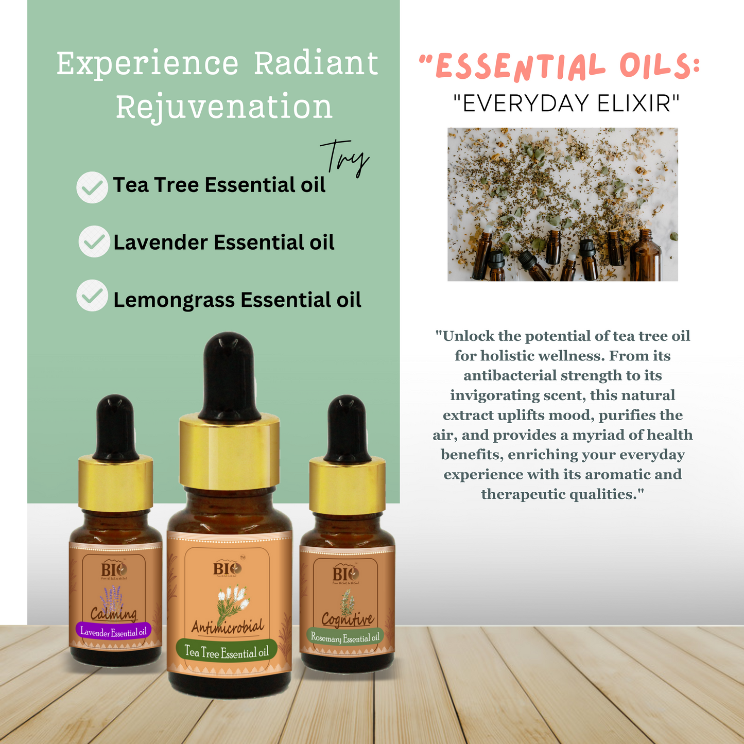 BIO Tea Tree Essential Oil 10ml