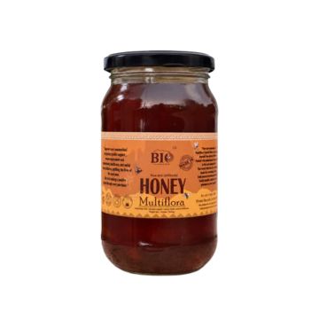Raw & Unfiltered Multiflora Honey| Natural and Unpasteurized | 500 gm