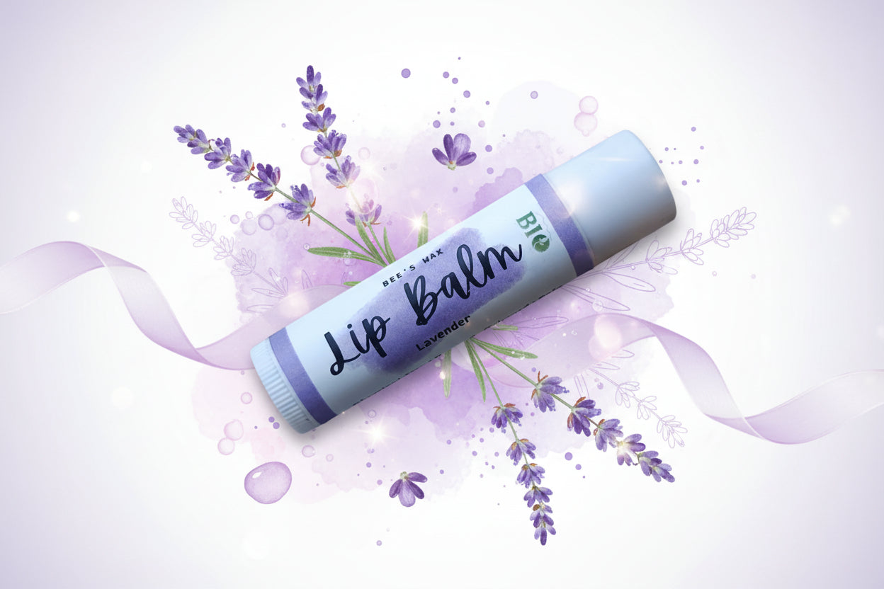 Bee's Wax Natural Lip Balm Stick | Lavender