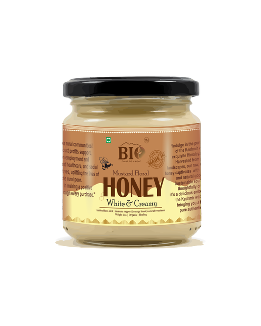 Cream Honey | Raw & Unfiltered| 250gm
