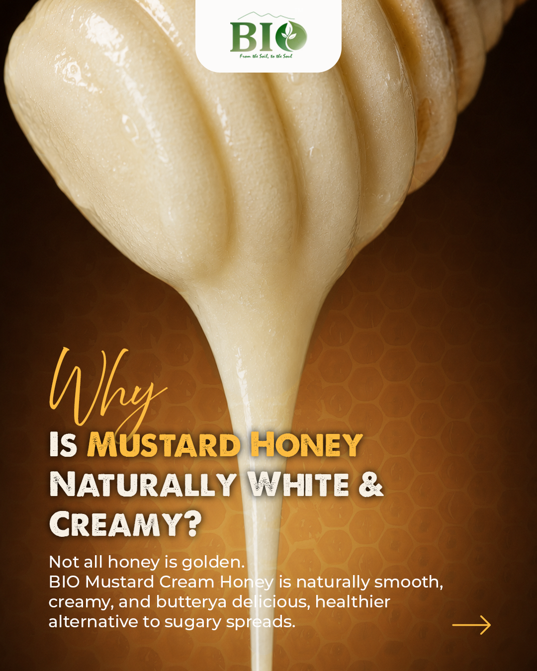 Cream Honey | Raw & Unfiltered| 250gm